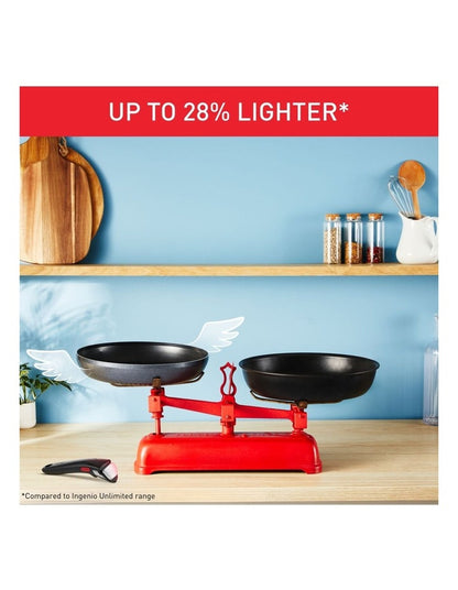 Ingenio So'Light Induction Non-Stick Frypan Set 3 Piece in Grey Twinkle