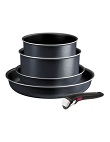 Ingenio So'Light Induction Non-Stick Cookware Set 5 Piece in Grey Twinkle