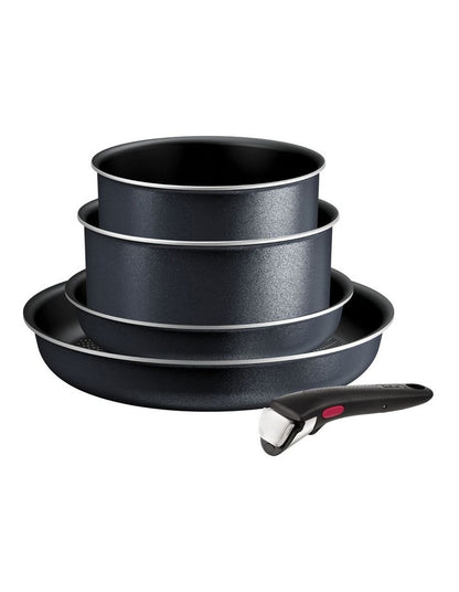 Ingenio So'Light Induction Non-Stick Cookware Set 5 Piece in Grey Twinkle