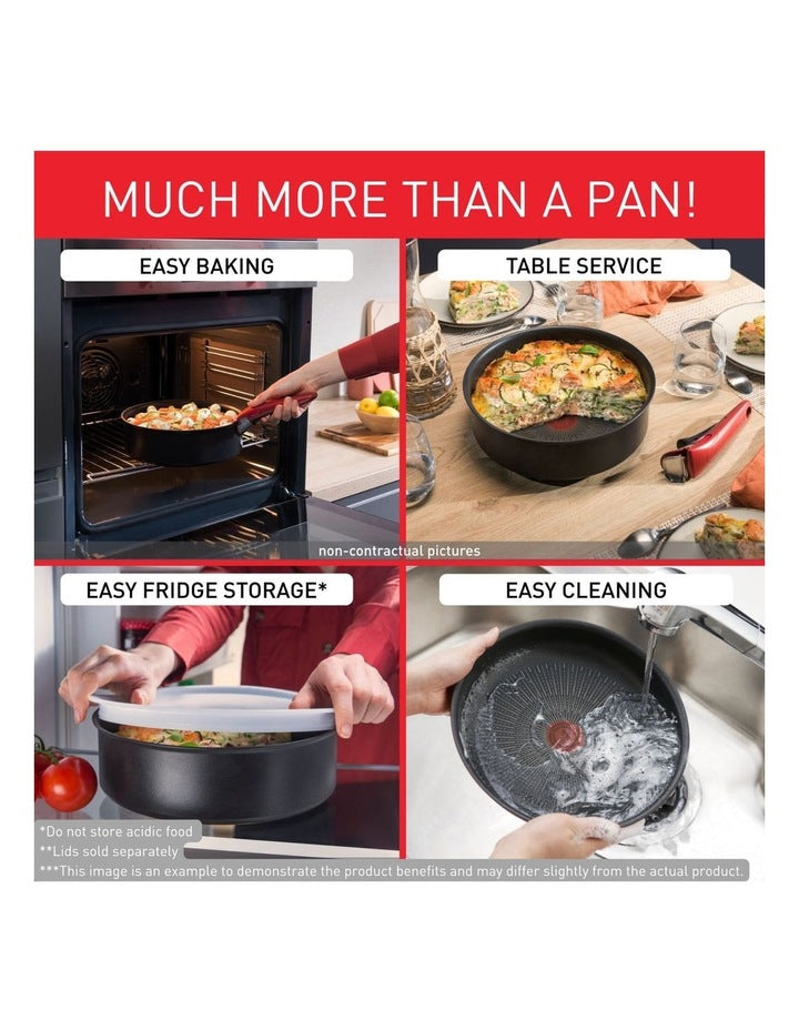 Ingenio So'Light Induction Non-Stick Cookware Set 5 Piece in Grey Twinkle