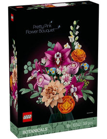 Botanicals Pretty Pink Flower Bouquet 10342 Building Kit