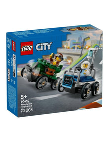 City Airplane Vs. Hospital Bed Race Car Pack 60459