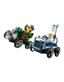 City Airplane Vs. Hospital Bed Race Car Pack 60459