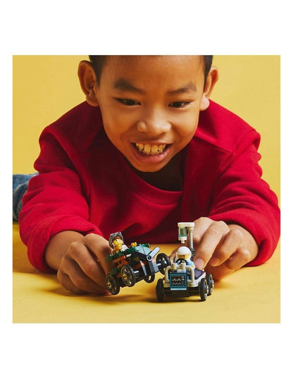 City Airplane Vs. Hospital Bed Race Car Pack 60459