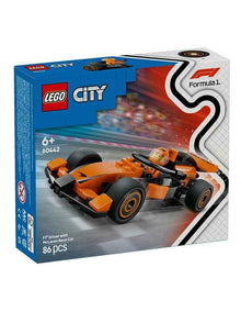 City F1 Driver With McLaren Race Car 60442 Set