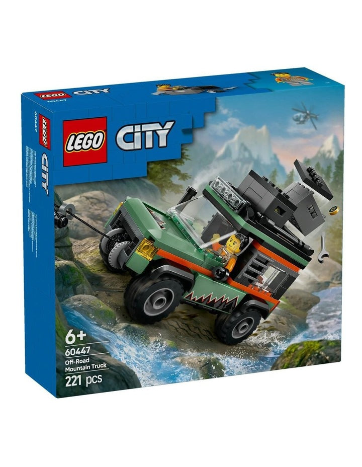 City Off Road 4x4 Mountain Truck 60447 Adventure Toy