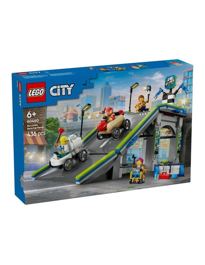 City No Limits Race Car Ramp Track 60460 Toy