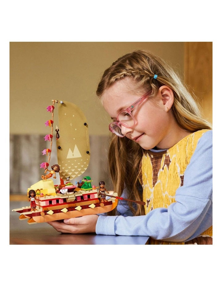Disney Princess Moanas Adventure Canoe 43270 Building Playset