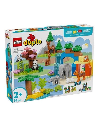 Duplo Town 3 In1 Wild Animal Families 10446 Toy