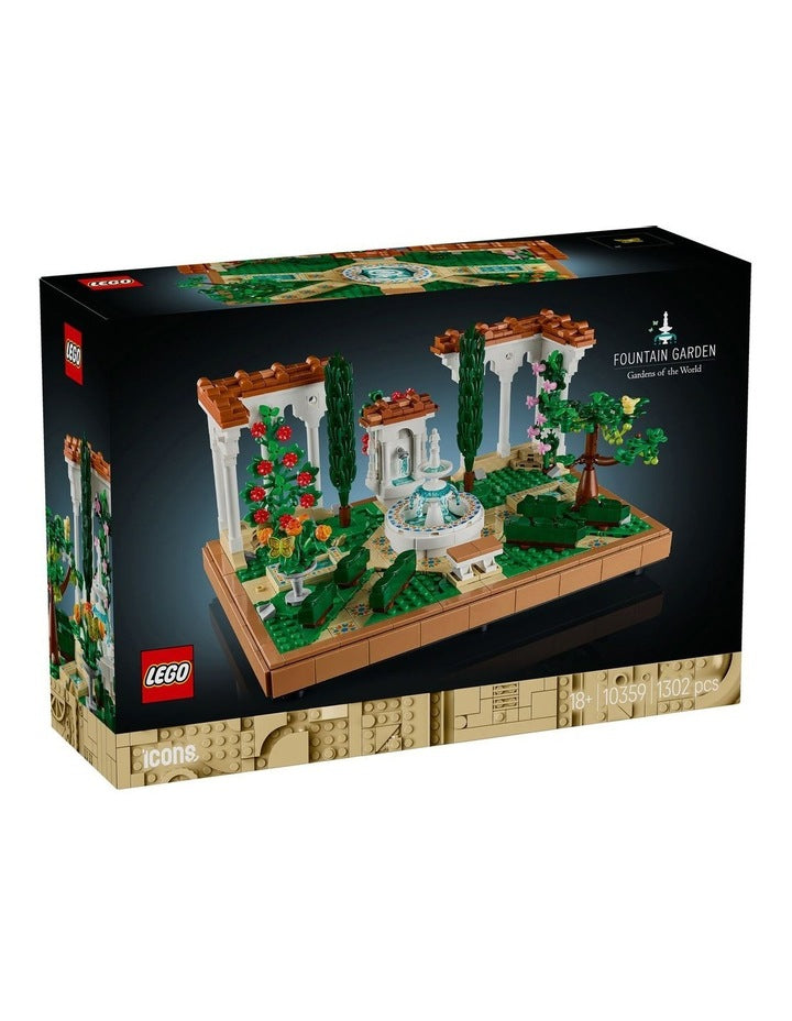 Icons Fountain Garden Building Set 10359