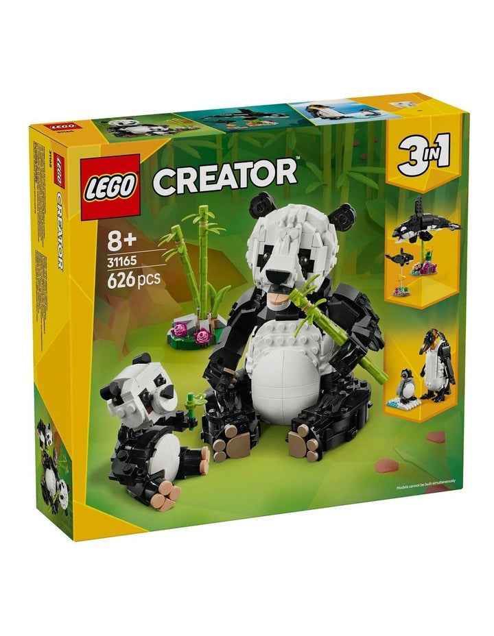 Creator Wild Animals: Panda Family 31165 Playset