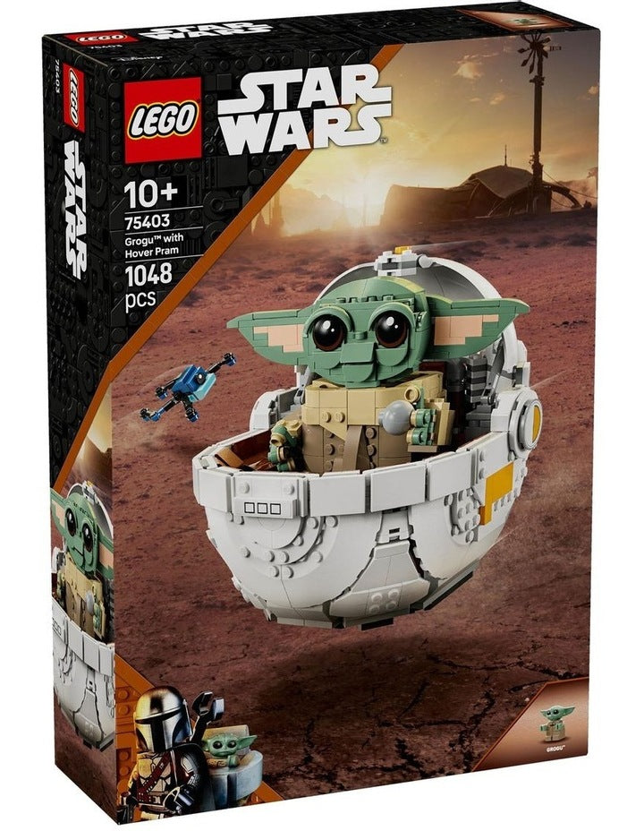 Star Wars Grogu with Hover Pram 75403