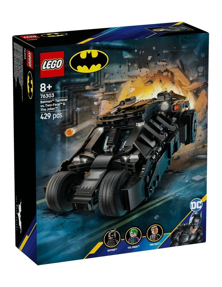 Super Heroes DC Batman Tumbler Vs Two-Face And The Joker 76303