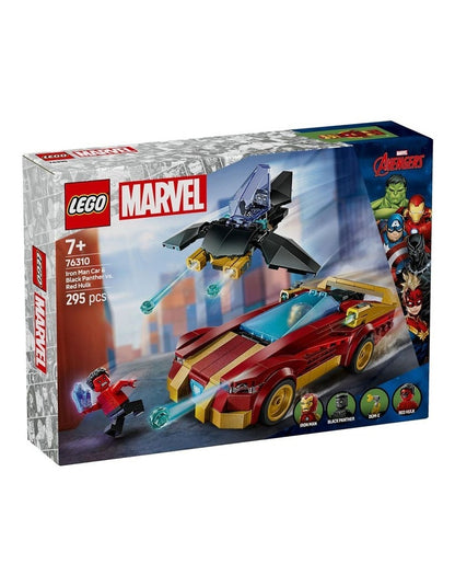 Super Heroes Iron Man Car and Panther vs. Hulk 76310