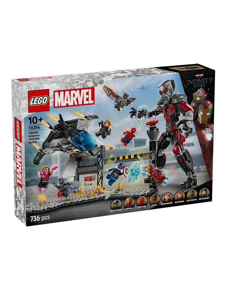 Super Heroes Captain America: Civil War Action Battle 76314
