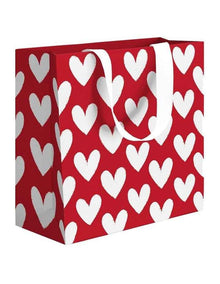 Large Gift Bag in Happy Hearts