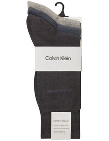 Plain Socks Pack of 3 in Multi