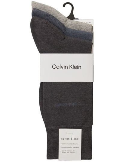 Plain Socks Pack of 3 in Multi