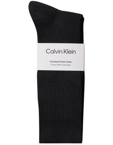 Non Binding Cotton Socks Pack Of 3 in Black