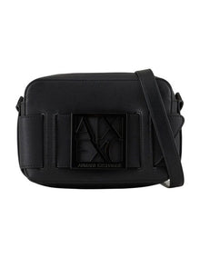 Susy Camera Crossbody Bag in Nero