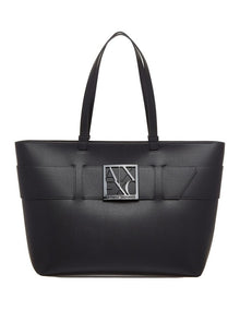 Susy Shopper Tote Bag in Nero