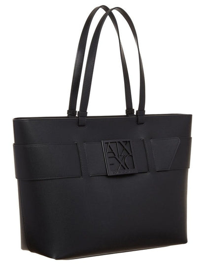 Susy Shopper Tote Bag in Nero