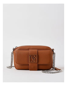 Susy Soft Camera Crossbody Bag in Whisky