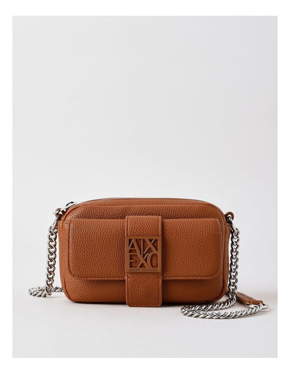 Susy Soft Camera Crossbody Bag in Whisky