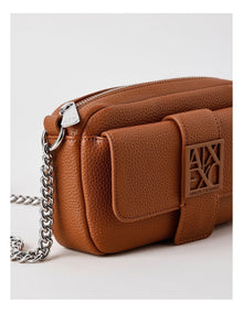 Susy Soft Camera Crossbody Bag in Whisky