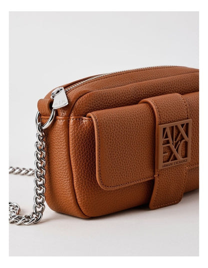 Susy Soft Camera Crossbody Bag in Whisky
