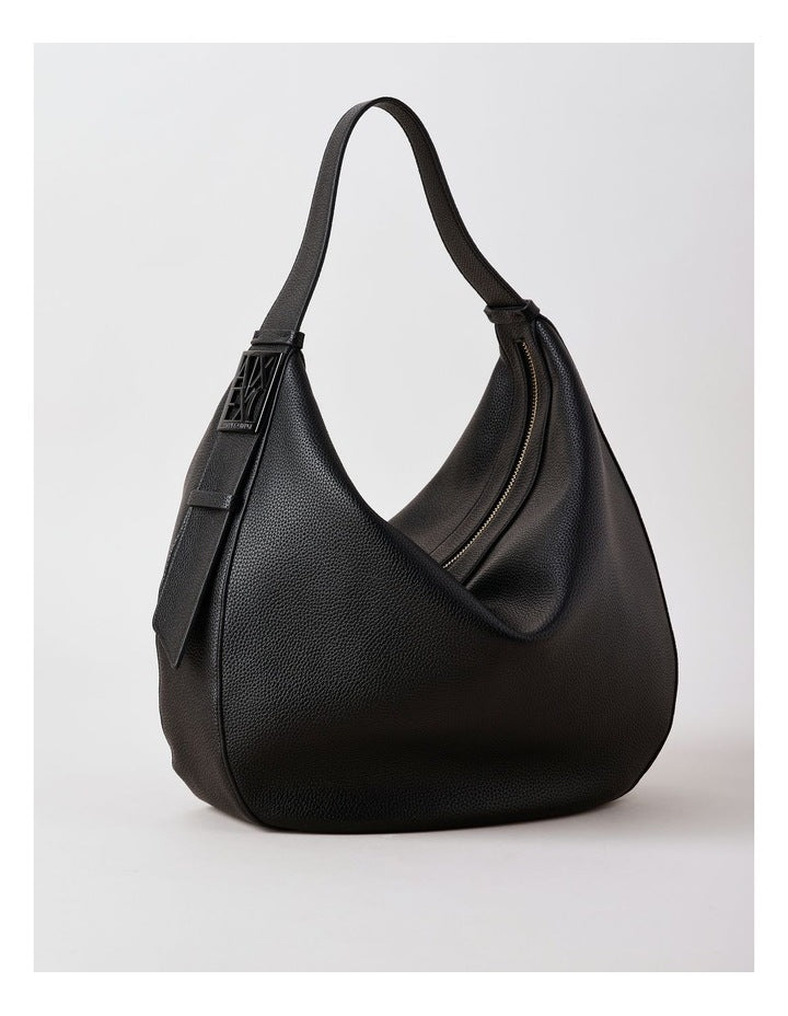 Susy Soft Lge Hobo Bag in Black
