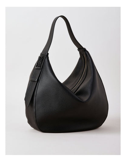 Susy Soft Lge Hobo Bag in Black