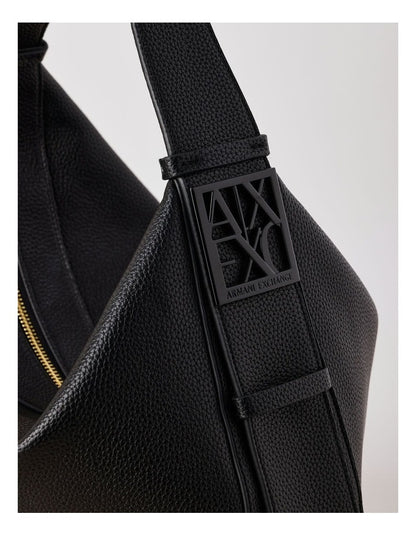 Susy Soft Lge Hobo Bag in Black