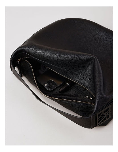 Susy Soft Lge Hobo Bag in Black