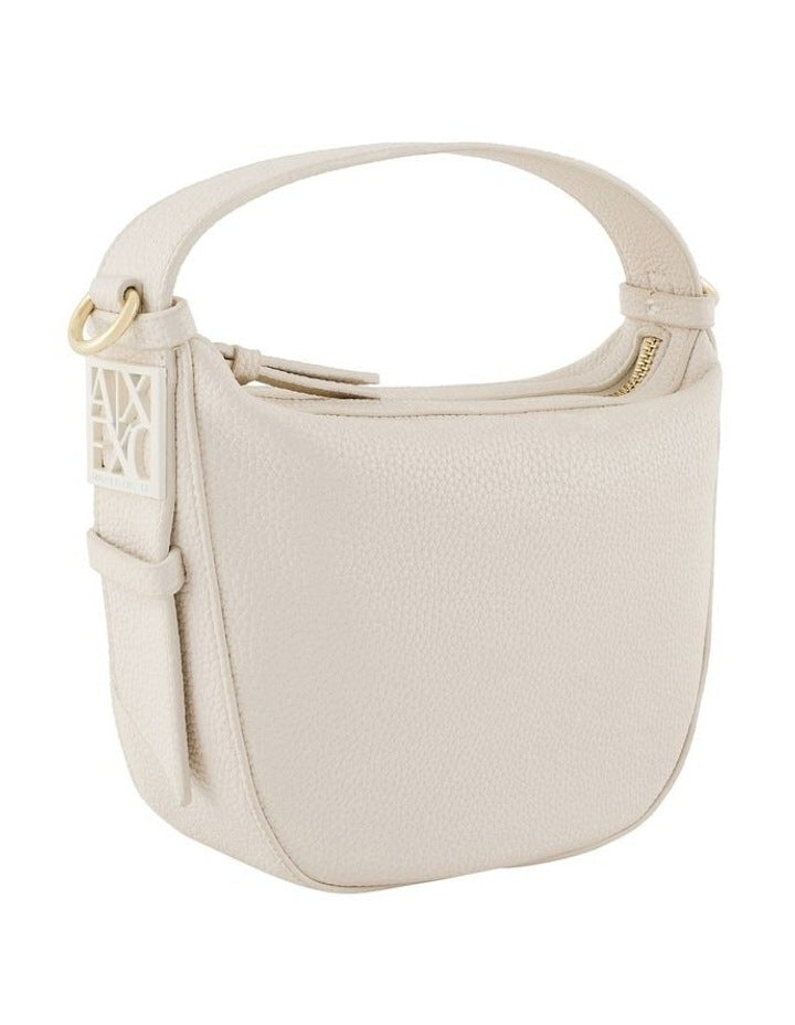 Susy Soft Small Hobo Bag in Vanilla
