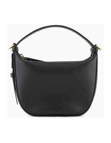 Susy Soft Small Hobo Bag in Black