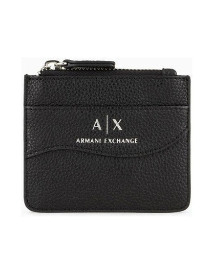 Wave Credit Card Holder in Nero