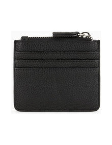 Wave Credit Card Holder in Nero