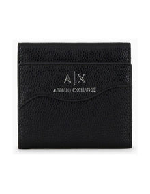 Wave Mini Wallet in Nero