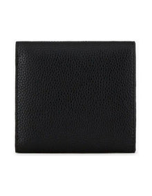 Wave Mini Wallet in Nero