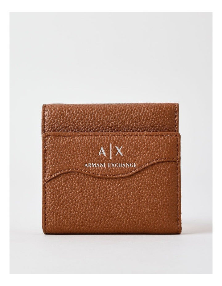 Wave Mini Wallet in Whisky