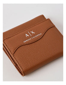 Wave Mini Wallet in Whisky