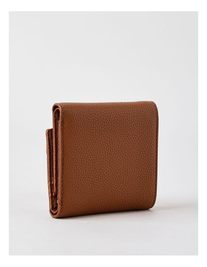 Wave Mini Wallet in Whisky