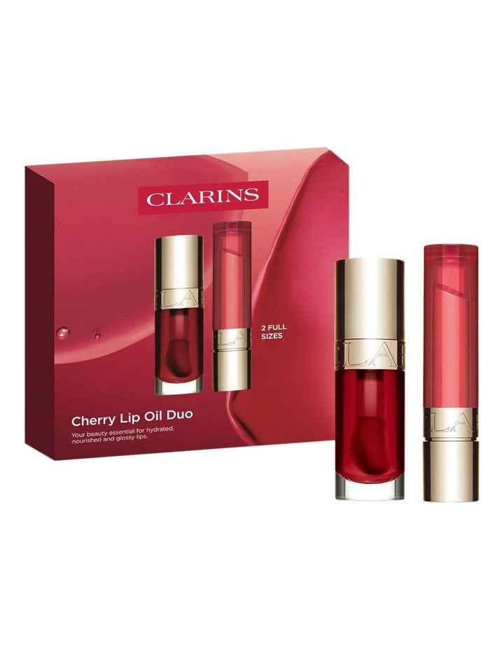 Cherry Lip Oil and Balm Duo
