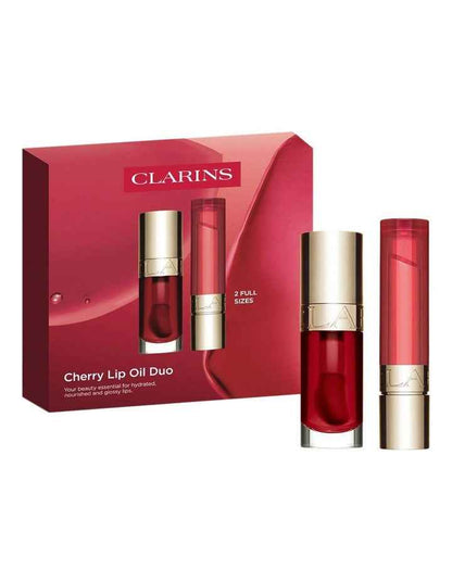 Cherry Lip Oil and Balm Duo