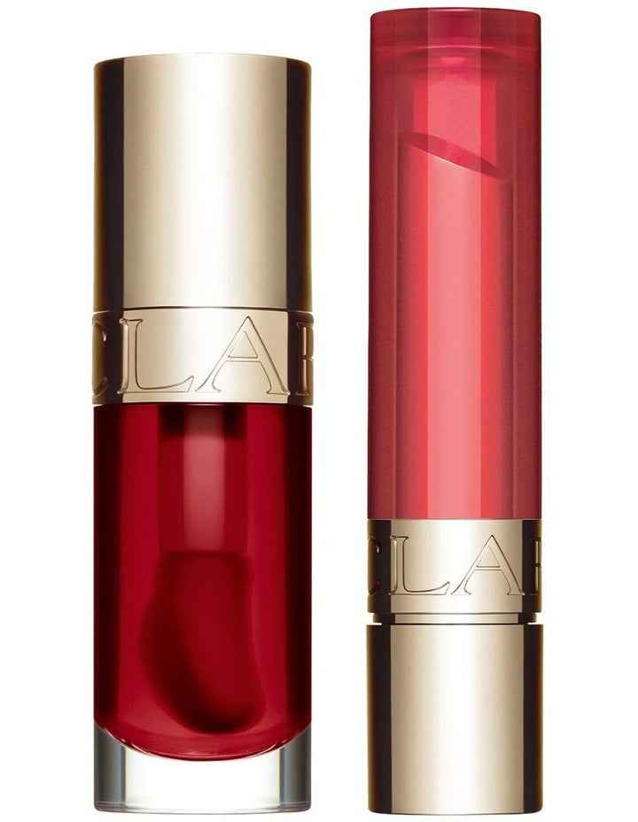 Cherry Lip Oil and Balm Duo