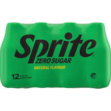 Sprite Zero Sugar Lemonade Soft Drink Mini Bottles 300ml x12 Pack