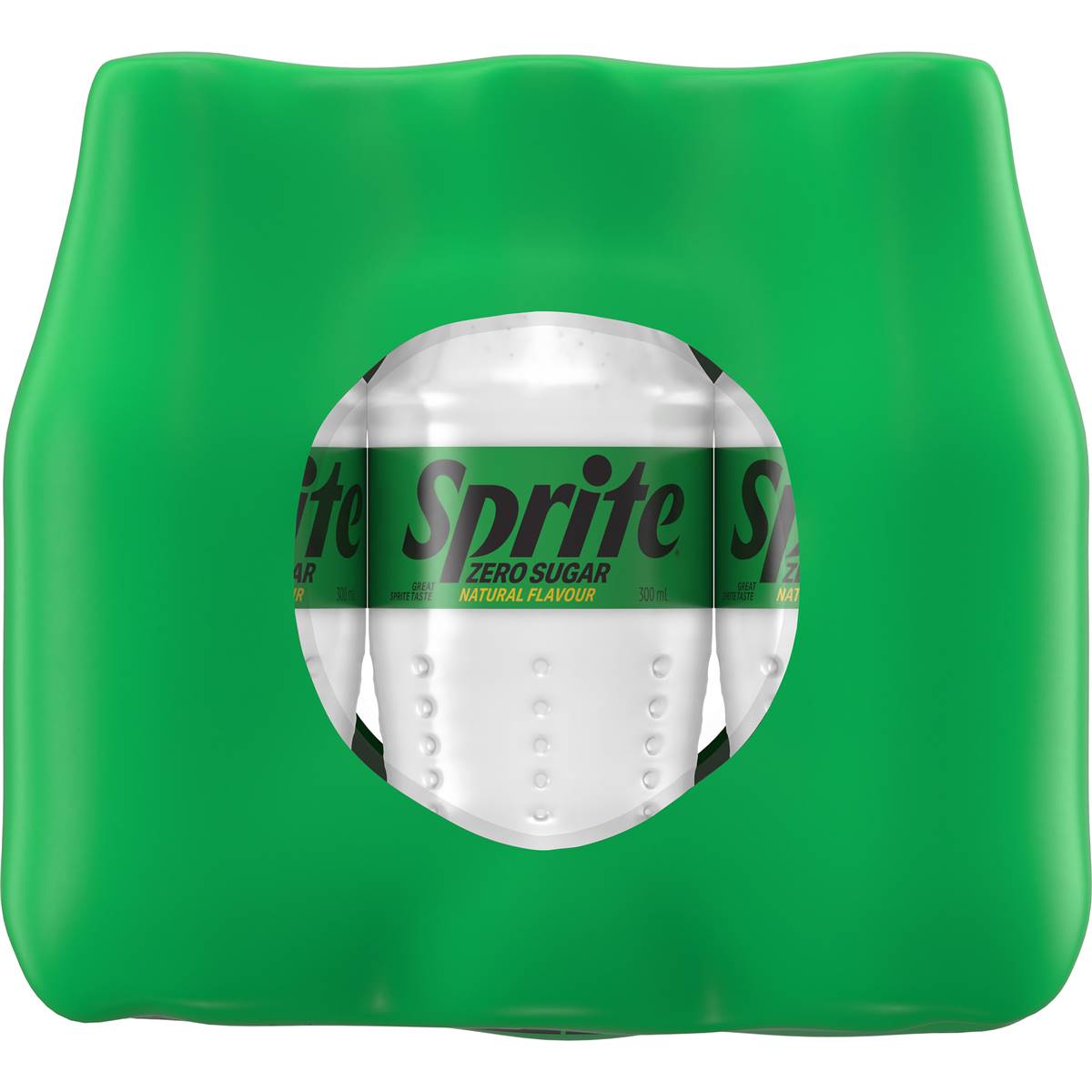 Sprite Zero Sugar Lemonade Soft Drink Mini Bottles 300ml x12 Pack