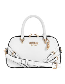 Bramina Small Satchel Bag in White