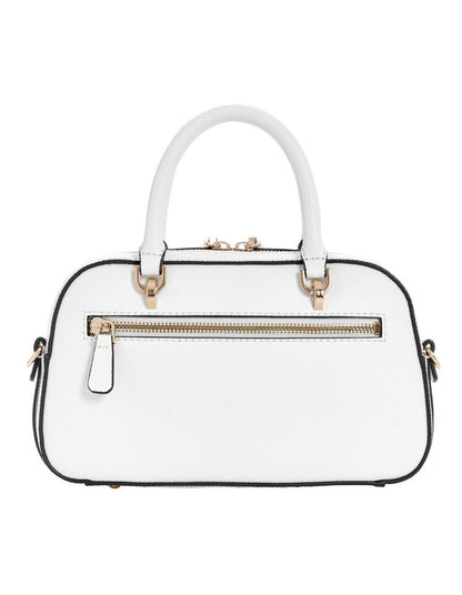 Bramina Small Satchel Bag in White